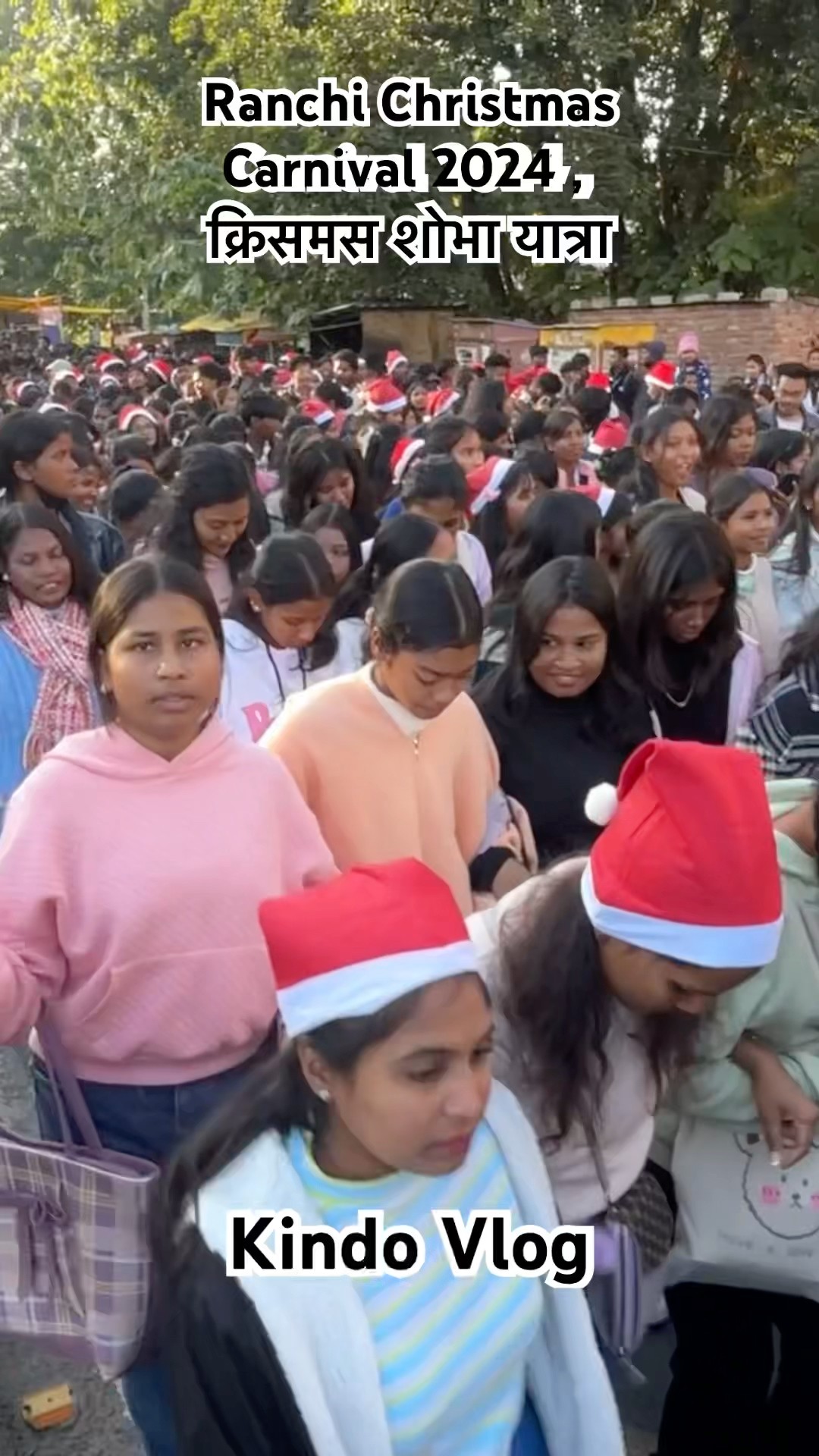 Ranchi Christmas Carnival 2024 , क्रिसमस शोभा यात्रा/video36